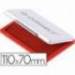 Tampon Q-Connect Nº 2 Rojo 110x70mm