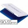 Tampon Q-Connect Nº 3 Azul 90x55mm