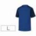 Camiseta manga corta Deltaplus color azul talla L