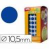 Gomets Apli circulares azul 10,5mm