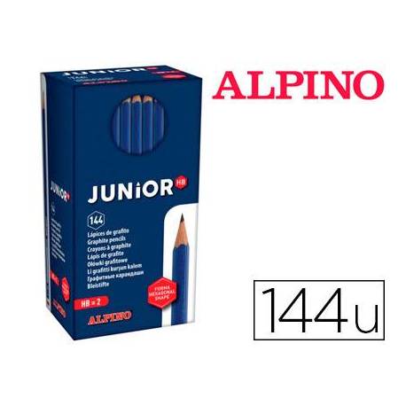 Lapices de grafito Alpino Masats Junior HB Caja 144 uds