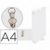Carpeta Exacompta carton blanca 2 anillas 