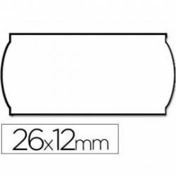 Etiquetas Meto onduladas 26 x 12 mm rollo de 1500 etiquetas