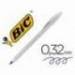 Boligrafo Bic Cristal Celebration Plata 0,4 mm Tinta Negra