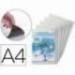 Funda presentacion Tarifold adhesiva permanente Din A4 pack de 5