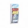 Expositor mural Fast-Paperflow plastico blanco