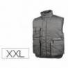 Chaleco multibolsillos DeltaPlus gris talla XXL