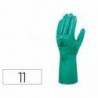 Guante DeltaPlus Nitrilo flocado Algodon talla 11