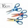 Tijera escolar zig zag Liderpapel 16 cm
