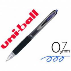 Boligrafo Uni-Ball roller UMN-207 azul trazo 0,4 mm