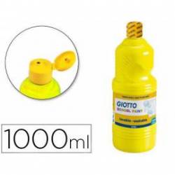 Tempera liquida Giotto amarillo 1000 cc
