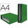 Caja archivador Liderpapel de palanca Din A4 documenta Verde