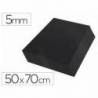 Carton pluma Liderpapel doble cara negro 50 x 70 cm