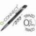 Boligrafo Q-connect roller ball negro 0,5 mm