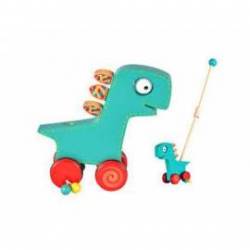 Juego para bebes a partir de 1 año Arrastre Dinosaurio marca Fiesta Crafts