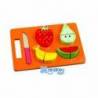 Juego de Imitacion para bebes a partir de 1 año Frutas para cortar marca Ambitoys