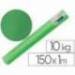 Bobina papel tipo kraft verdujado Liderpapel 65 g/m² 1x150 mt color verde