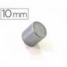 IMANES EXTRAFUERTES BI-OFFICE SUJECION PARA PIZARRA MAGNETICAS 10 MM PLATEADOS BLISTER DE 2 UNIDADES