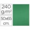 Cartulina Liderpapel Verde Navidad 50x65 cm 240 gr Paquete 25 unidades