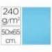 Cartulina Liderpapel Celeste 50x65cm 240 gr Paquete 25 unidades