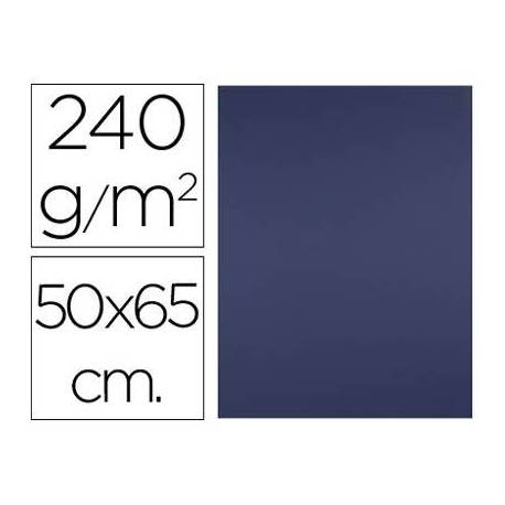 Cartulina Liderpapel Azul Zafiro 50x65 cm 240 gr Paquete 25 unidades