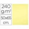Cartulina Liderpapel Amarillo Medio 50x65 cm 240 gr 25 unidades