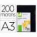 Tapa de Encuadernacion PVC Q connect Din A3 Opaca 200MC pack 100 uds