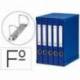 Modulo con 5 archivadores Pardo Folio Azul