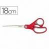 Tijera de Oficina Ergonómica Ambidiestro Acero inoxidable 18cm