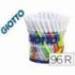 Bote 96 Rotuladores Giotto turbo 12 colores