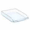 Bandeja sobremesa Cep confort ice blue plastico transparente 370x270x61 mm celeste