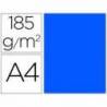 Cartulina guarro din a4 color azul mar 185 gr paquete 50 hojas