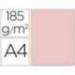 Cartulina Guarro din a4 color rosa 185 gr paquete 50 hojas