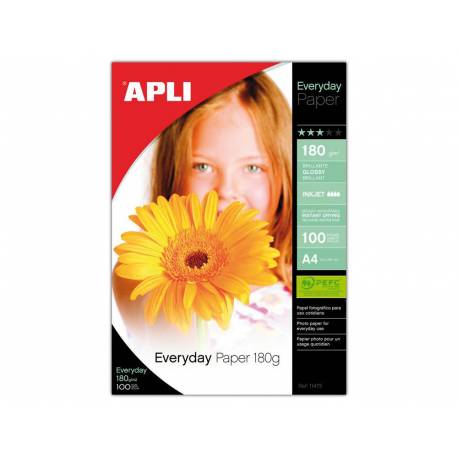 Comprar Papel fotográfico APLI (100 hojas) 240 gr