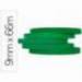 Cinta precintadora adhesiva Q-Connect 66mx9mm verde