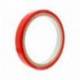 Cinta precintadora Q-Connect 66mx9mm roja es cinta adhesiva