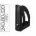 Revistero plastico Liderpapel negro