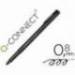 Rotulador Q-connect retroproyeccion punta fibra 0.8 mm permanente negro