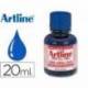 Tinta artline para rotulador pizarra blanca 500-a frasco de 20 ml color azul