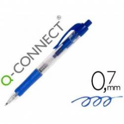 Boligrafo retractil Q-Connect Azul 0,7 mm