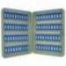 Armario metalico portallaves q-connect 370x280x60 mm para 80 llaves