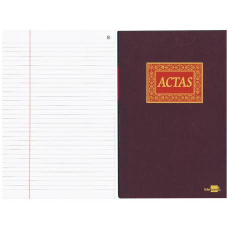 Libro de Actas tamaño Folio encolado (37501) 