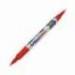 Rotulador Artline EK-041T Permanente Color Rojo