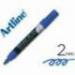 Rotulador Artline EPW-4 para pizarra tipo tiza Color Azul Bolsa 4 unidades