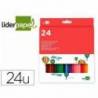 Lapices de colores Liderpapel hexagonal caja de 24 Unidades