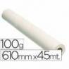Papel estucado reprografia Plotter 100 g/m2, 610 mm x 45 m.
