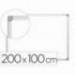 Pizarra Blanca laminada marco de aluminio 200x100 Q-Connect