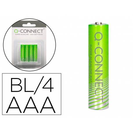 Pila alcalina Q-connect AAA