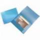 Carpeta de gomas lomo flexible con solapas Liderpapel Din A3 azul