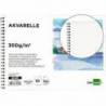 Bloc de dibujo Liderpapel espiral acuarela Din A3 10 hojas 300 gr
